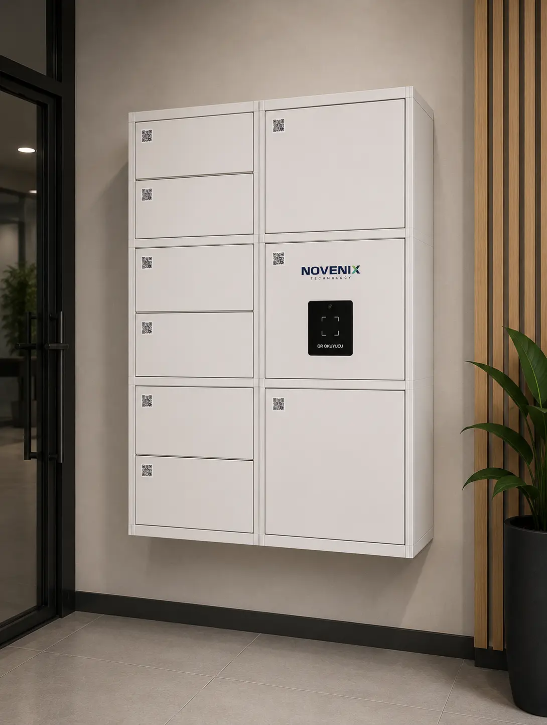 Novxlockers Akıllı Bina Dolapları
