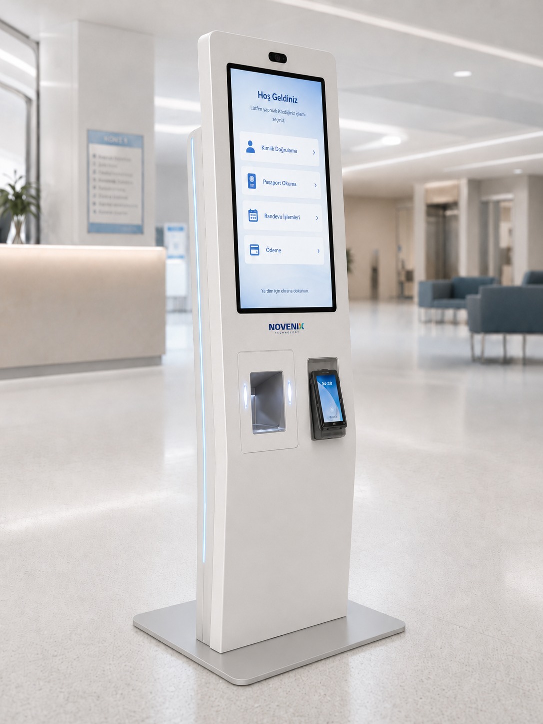 Kimlik Doğrulamalı Kiosk Genel Görünüm